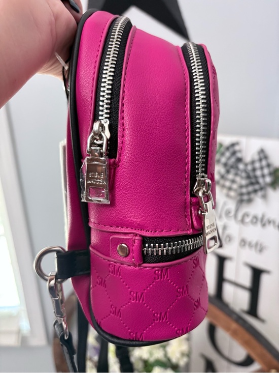 Steve Madden Fuchsia Mini Backpack NWT main image 6